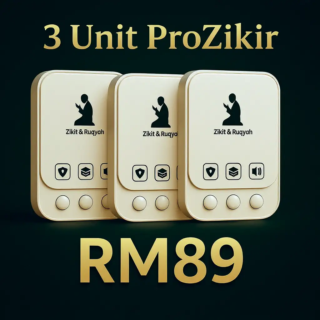 3 Unit ProZikir - RM89
